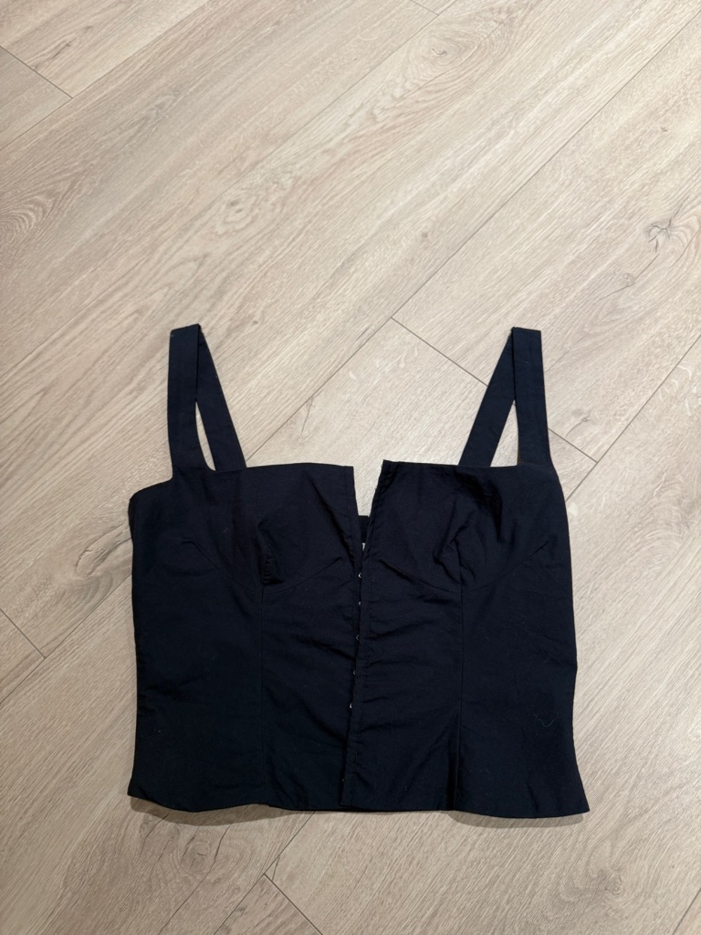 Orseund Iris Minimal Bustier Top - Navy size S